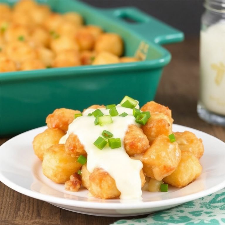 Loaded-Tater-Tot-Casserole-with-Sour-Cream-and-Cheese