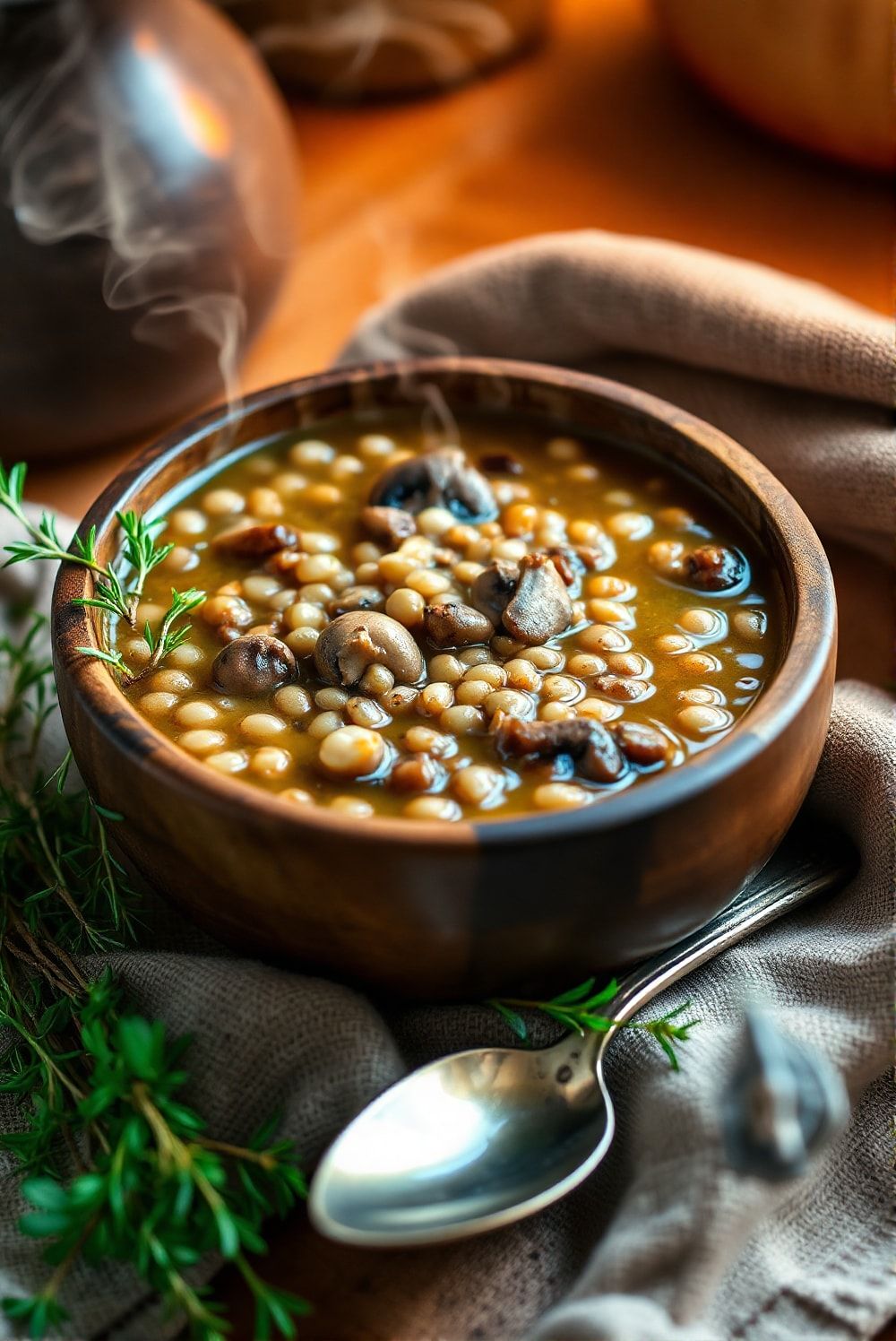 Mushroom-Barley-Soup