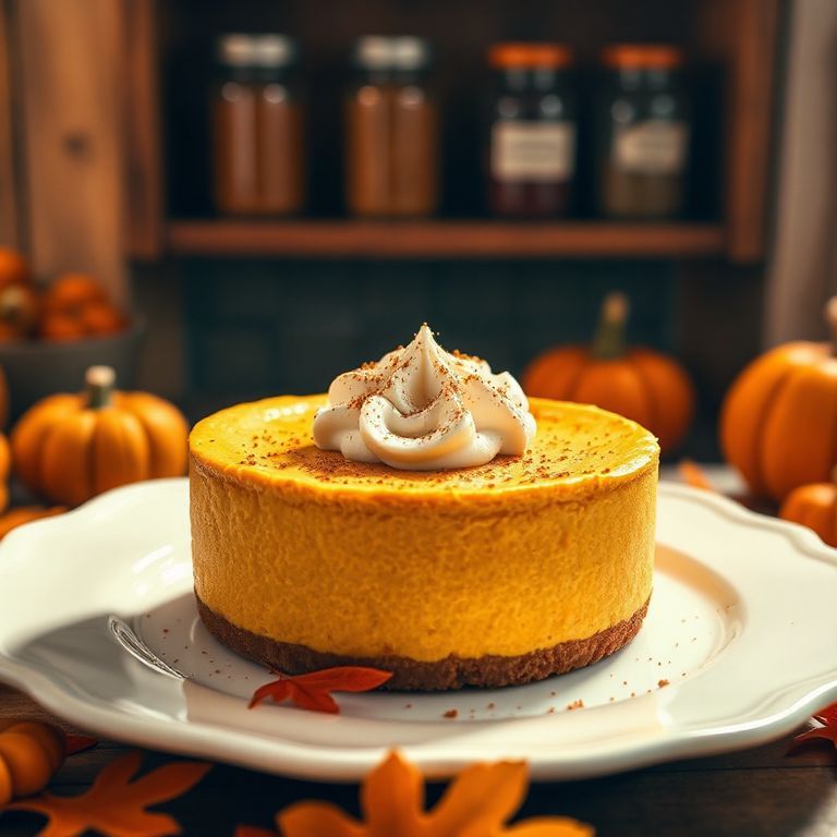 No-Bake-Pumpkin-Cheesecake