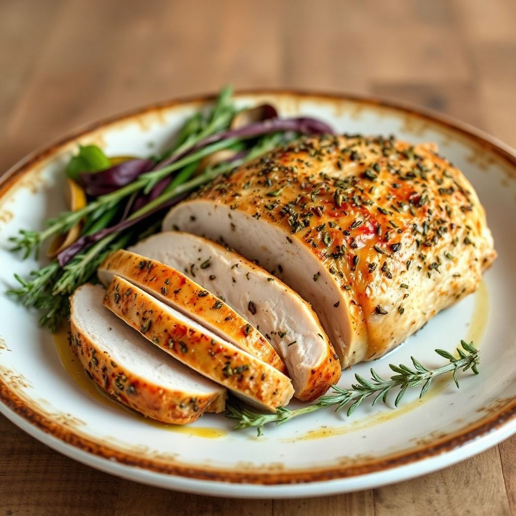 Herbed Roast Turkey Breast: A Flavorful Holiday Classic